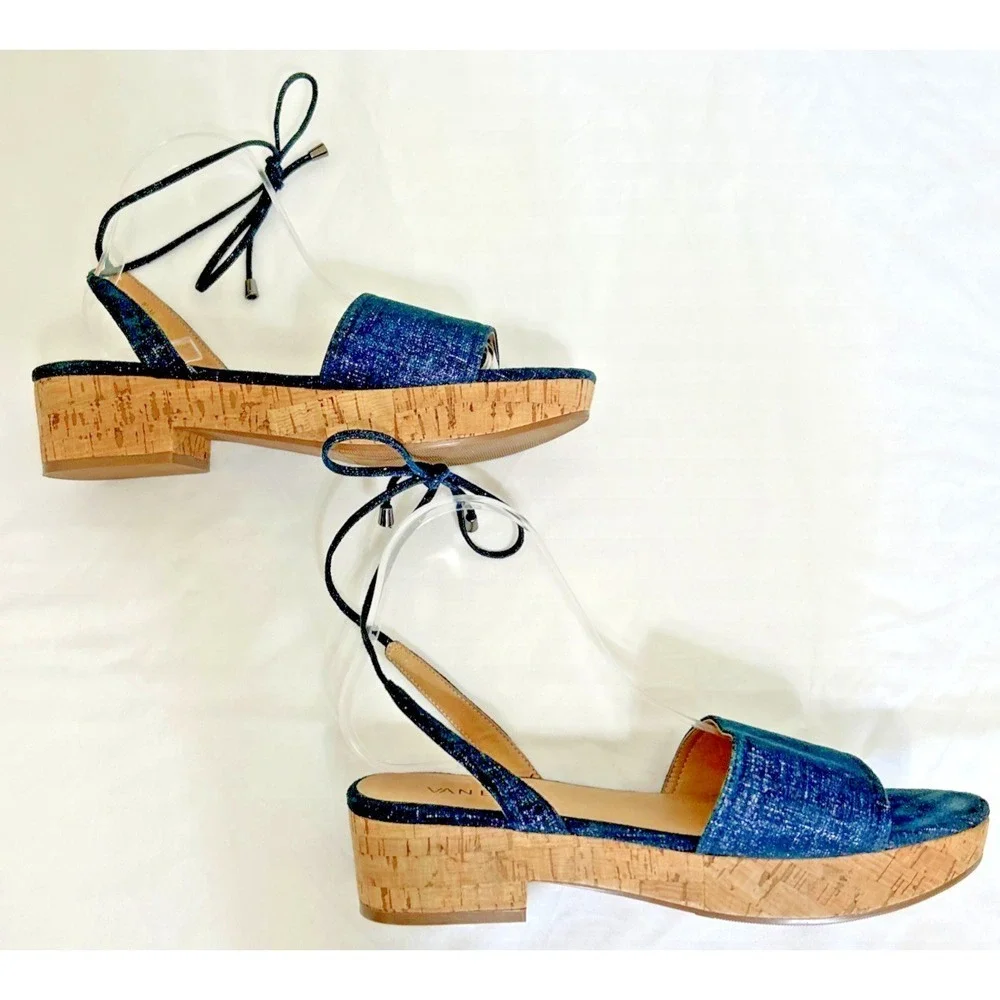 Vaneli blue glitter
